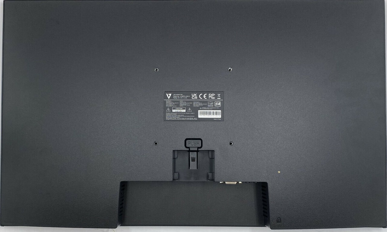 V7 L238IPS-HAS-N FULL HD 24IN LED LCD 16:9 BLACK MONITOR WITH STAND AND POWER AD
